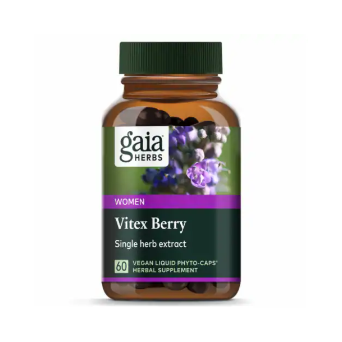 Gaia Herbs Vitex Berry Women's Health Support 60 Capsules