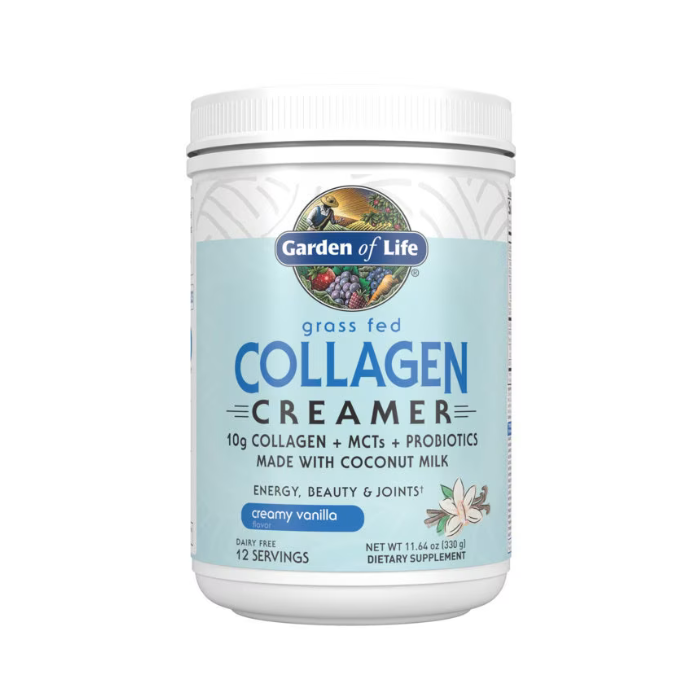 Garden of Life Grass Fed Collagen Creamer Vanilla 330g