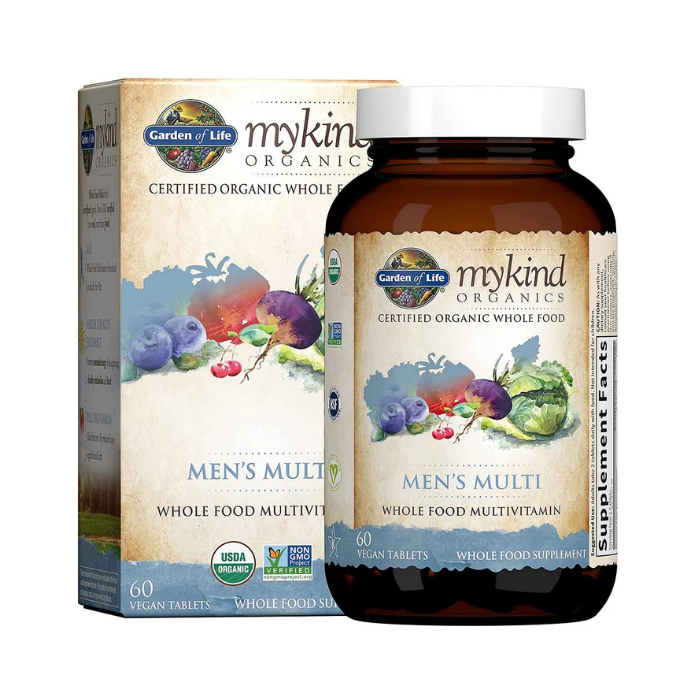 Garden of Life Mykind Organics Men's Multi 60's