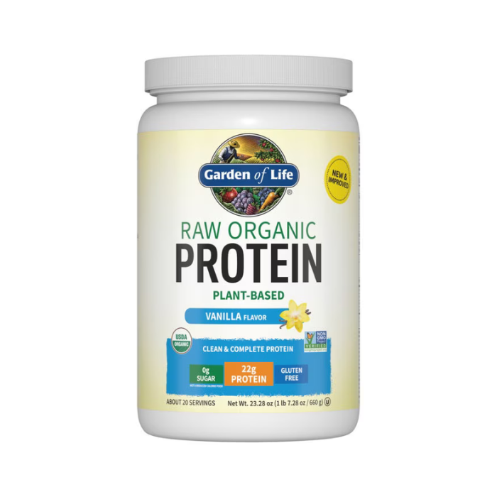 Garden of Life Raw Organic Protein Vanilla 660g
