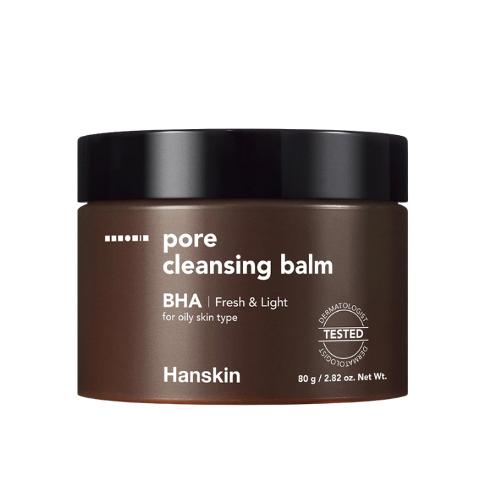 Hanskin Pore Cleansing Balm BHA Fresh and Light 80g