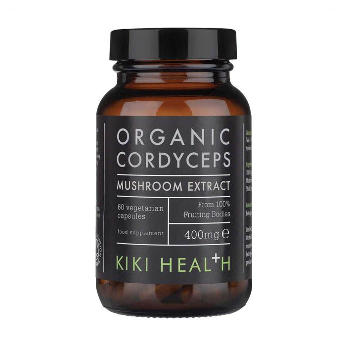 KIKI Health Organic Cordyceps Vegetarian Capsules 60's