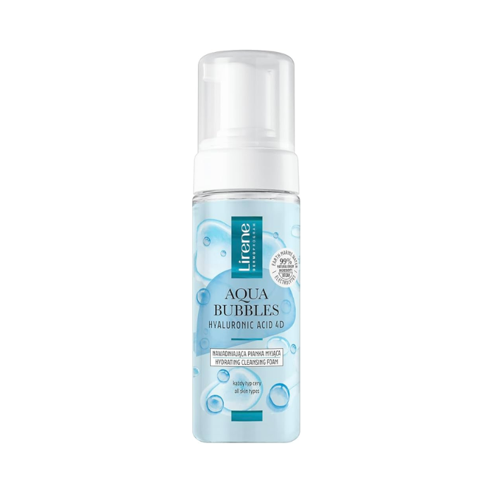 Lirene Aqua Bubbles Hyaluronic Acid 4D Cleansing Foam 150ml
