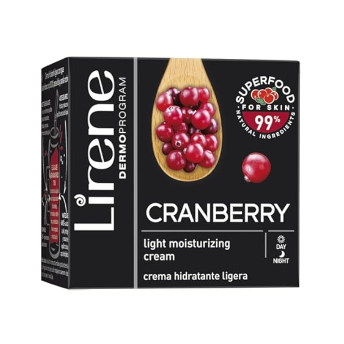 Lirene Cranberry Light Moisturizing Cream 50ml