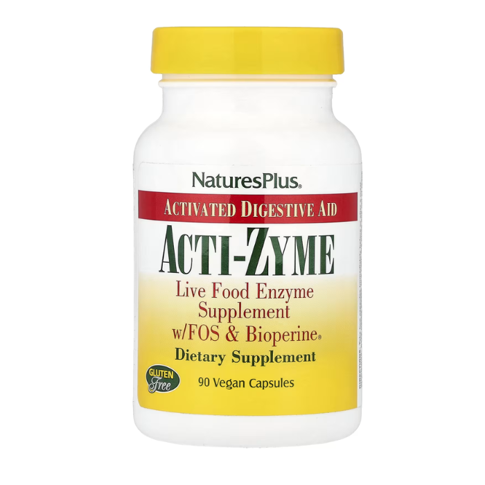 Natures Plus Acti Zyme 90 Capsules