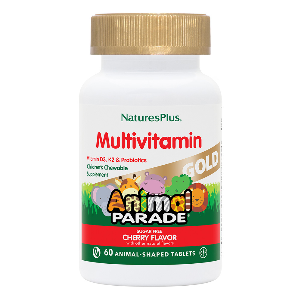 Natures Plus Animal Parade Gold Multi Chewable Cherry 60's