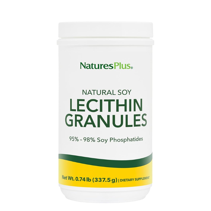 Natures Plus Lecithin Granules 12 Oz 340g Cans