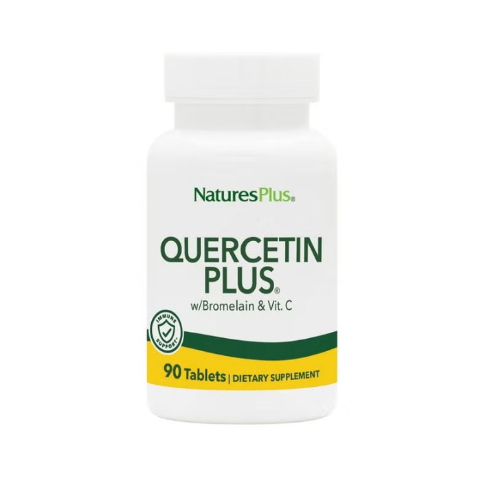 Natures Plus Quercetin Plus With VIT C & Bromelain 90 Tabs