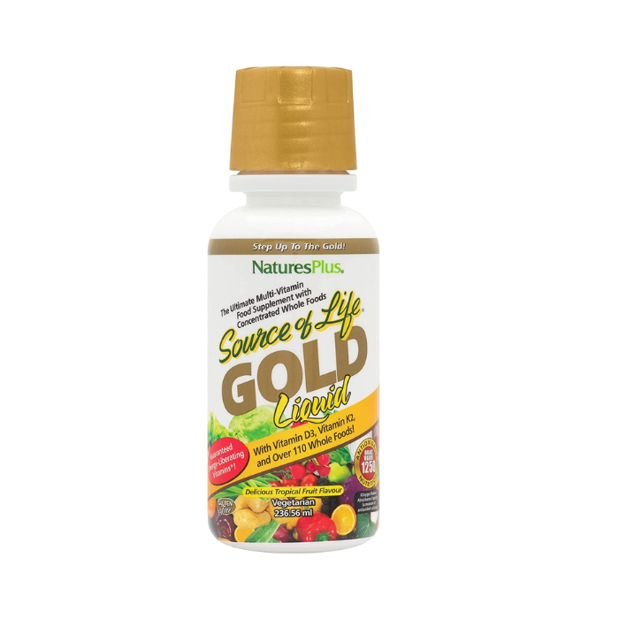 Natures Plus Source Of Life Liquid Gold 8Oz