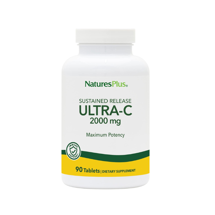 Natures Plus Ultra C 2000 Sustained Release With Rosehips 90 Tablets