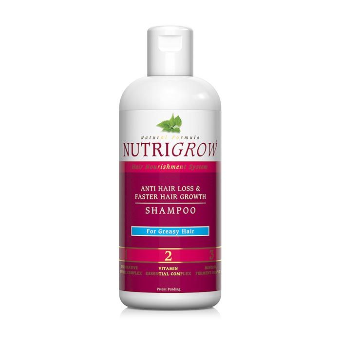Nutrigrow Anti Hair Loss & Fast Hair Growth Shampoo 4 Greasy Hair 300ml