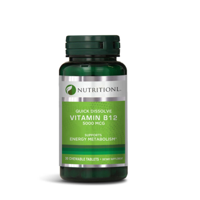 نيوترشنل فيتامين B12 5000 مكغ 30 قرص
