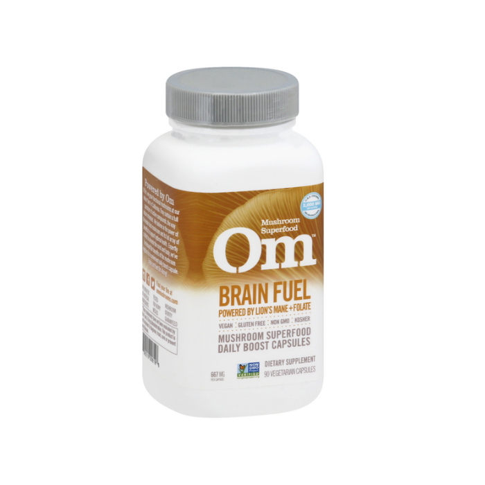 Om Brain Fuel Mushroom Superfood 90 Vegetable capsules