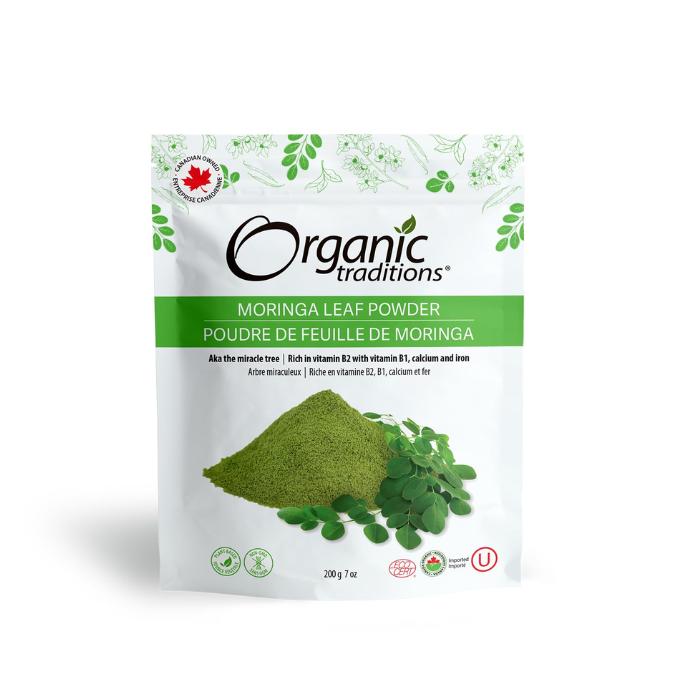 Organic Traditions Moringa Leaf Powder 200g