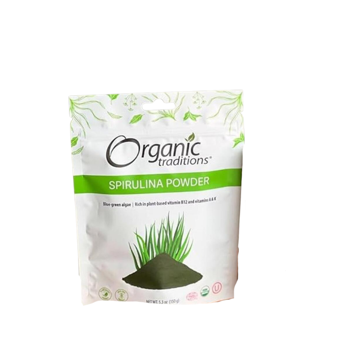 Organic Traditions Spirulina Powder 150g