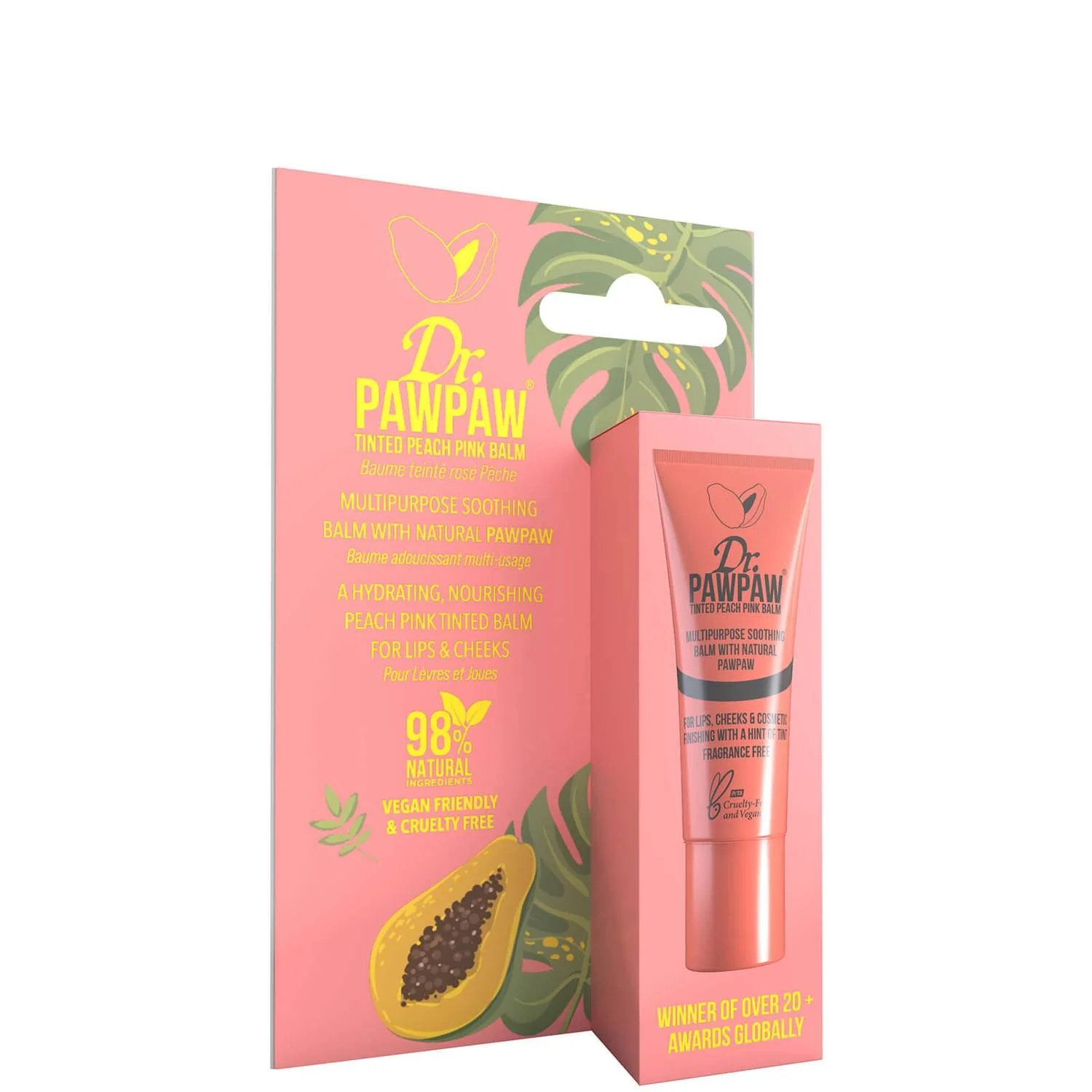 Dr. Pawpaw Tinted Peach Pink Balm 25ml