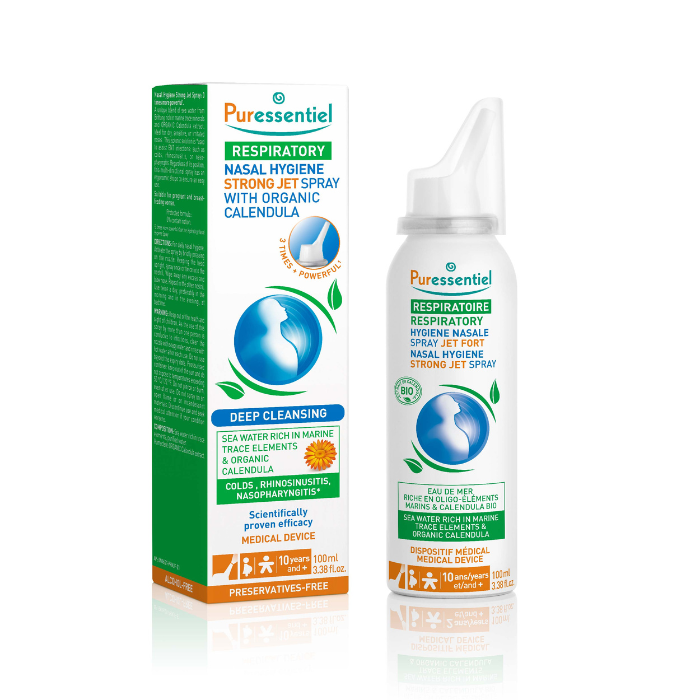 Puressentiel Respiratory Nasal Hygiene Strong Jet Spray 100ml