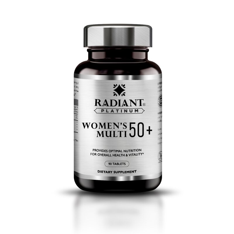 Radiant Platinum Multivitamin Women's 50+ Tab 90s