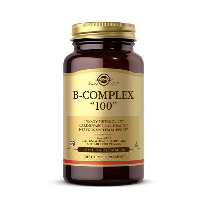 Solgar B Complex 100 Vegetable capsules 100's