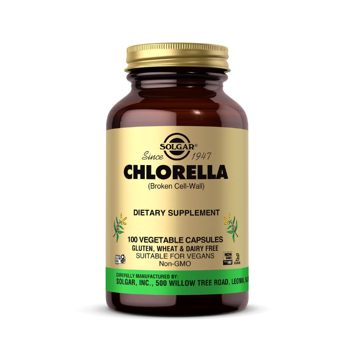 Solgar Full Potency Chlorella Vegetable Capsules 100's