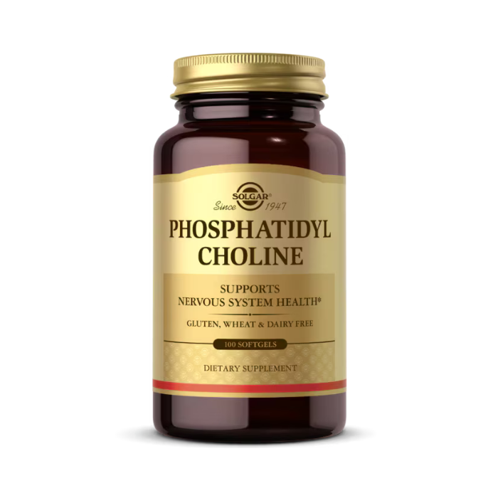 Solgar Phosphatidyl Choline Complex Softgels 100's