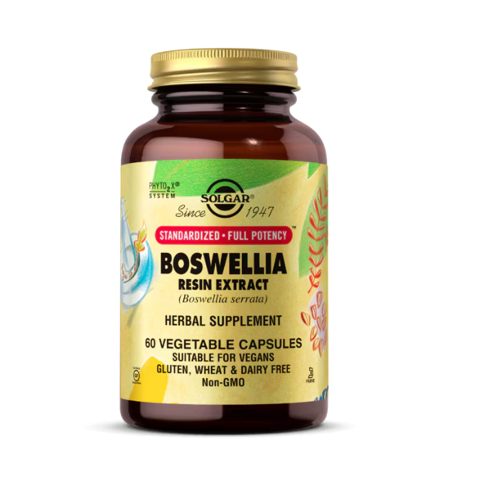 سولجار إس إف بي مستخلص راتنج بوسويليا كبسولات نباتية 60