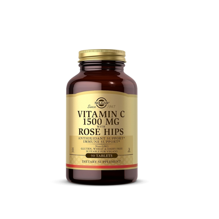 Solgar Vitamin C 1500mg With Rose Hips Tablet 90's