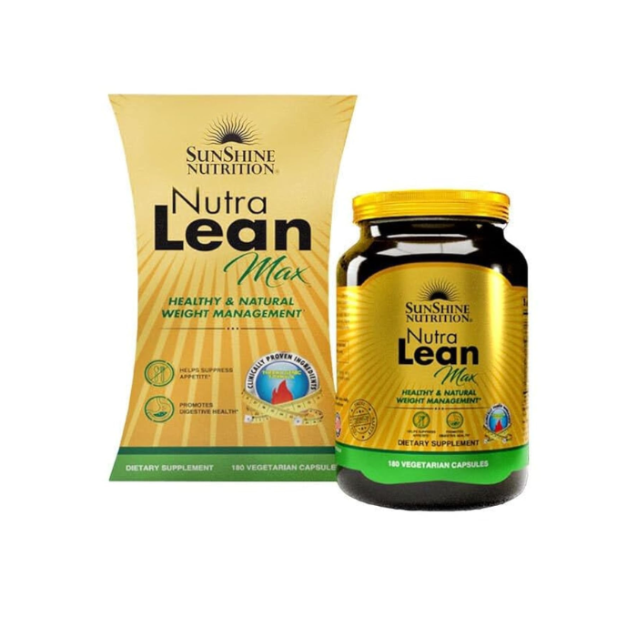 Sunshine Nutrition Nutra Lean Max 180 Capsules-  Expiry 06 2026