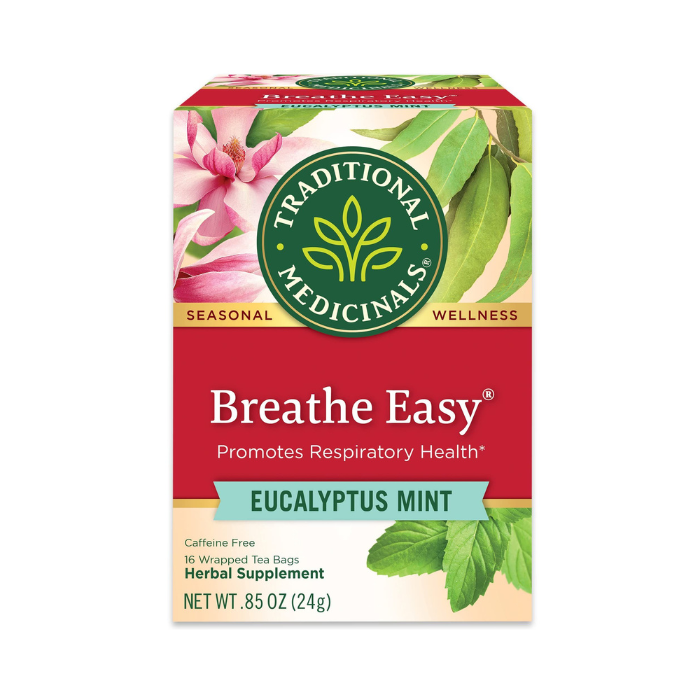 Traditional Medicinals Breathe Easy 16 Tea Bags