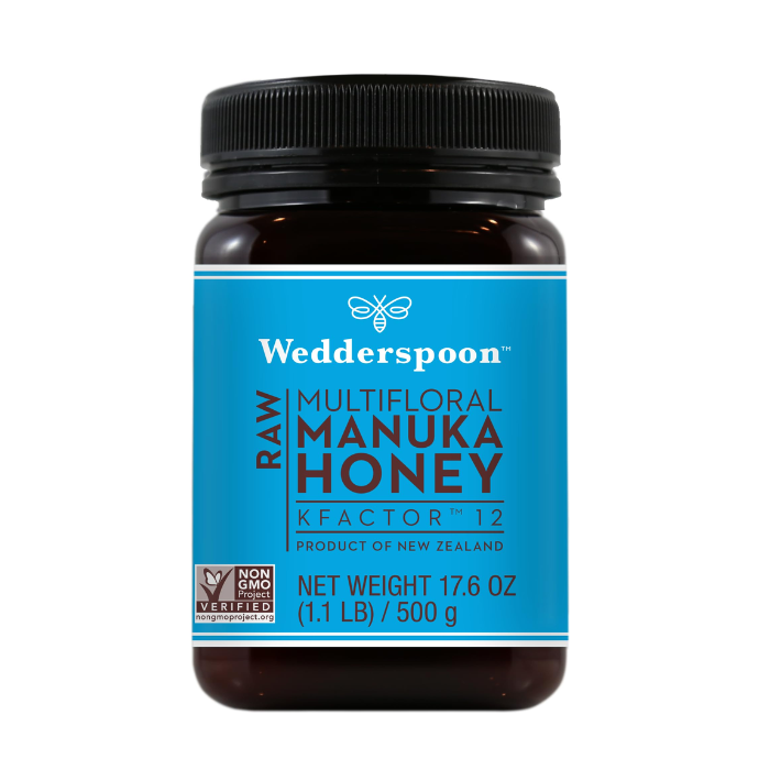 EXP-WEDDERSPOON RAW MULTIFLORAL MANUKA HONEY KF12 500G : 020