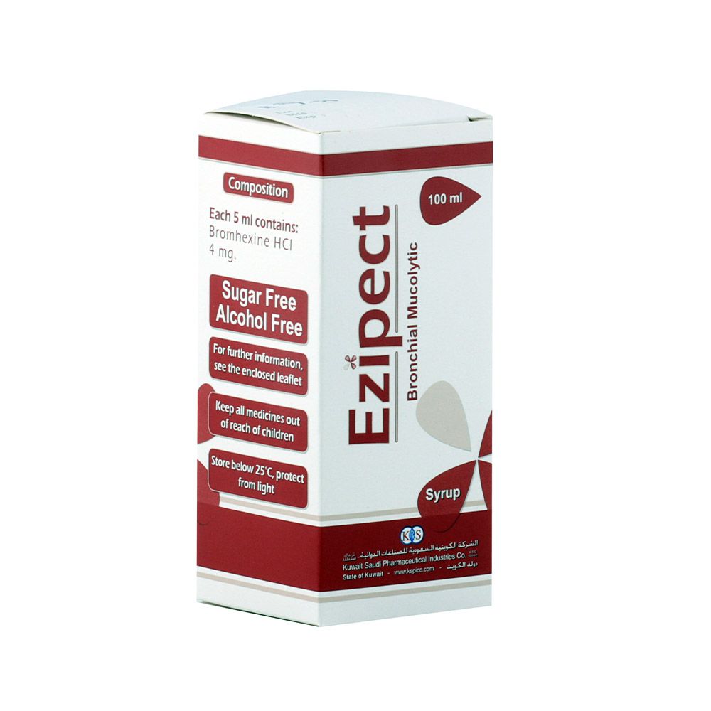 Ezipect 4mg/5ml Syrup 100ml