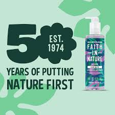 غسول الجسم باللافندر والغرنوقي من فيث إن نيتشر 400 مل