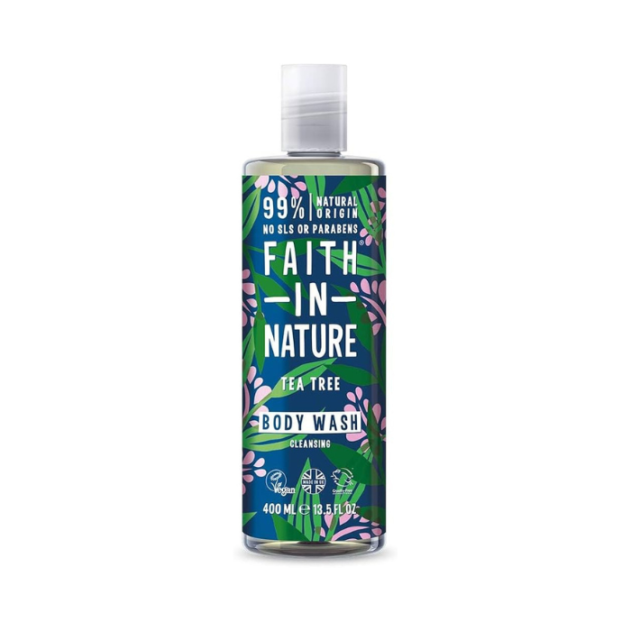Faith In Nature Body Wash Tea Tree 400 ml