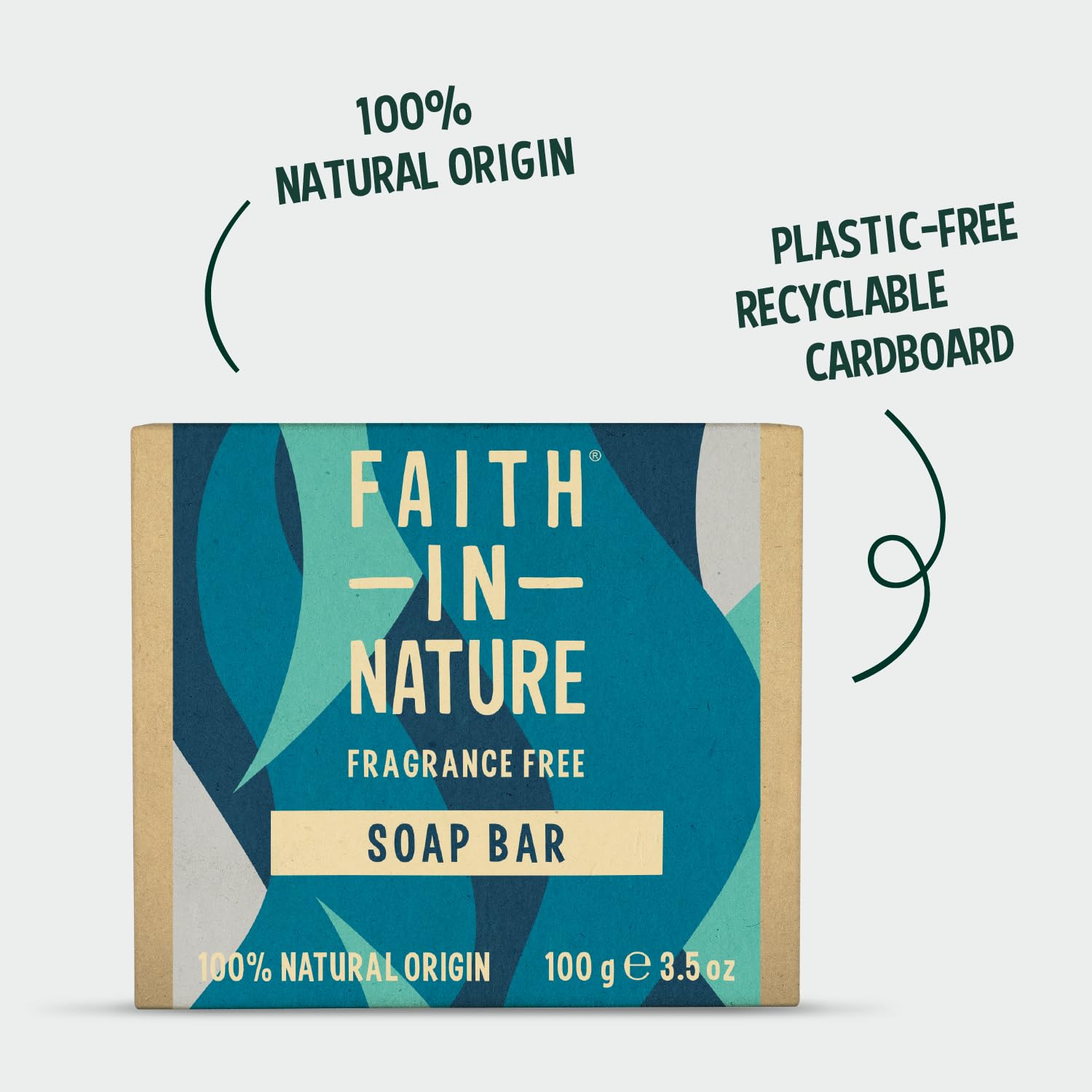 Faith In Nature Fragrance Free Soap 100 g