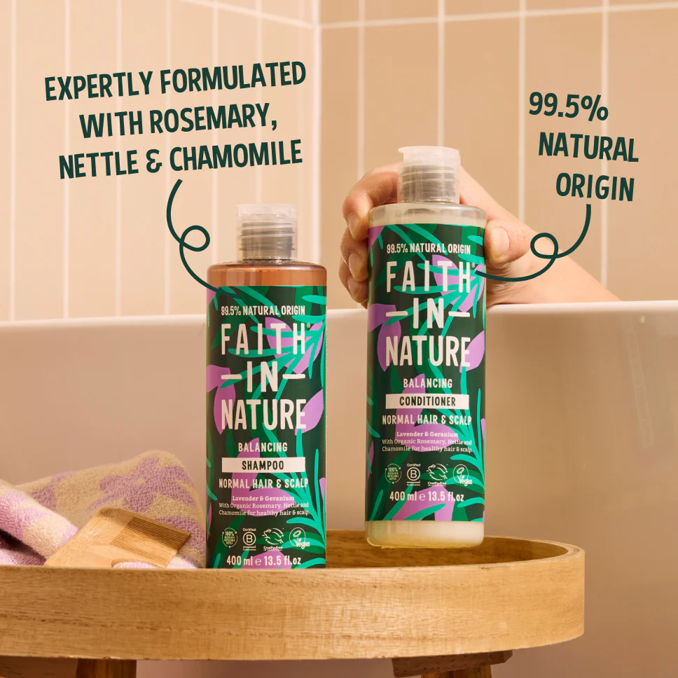 Faith In Nature Shampoo Lavender & Geranium 400 ml