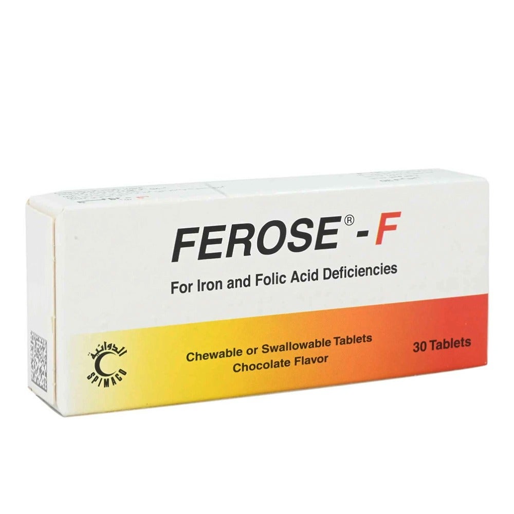 Ferose - F Chewable Tablet 30's