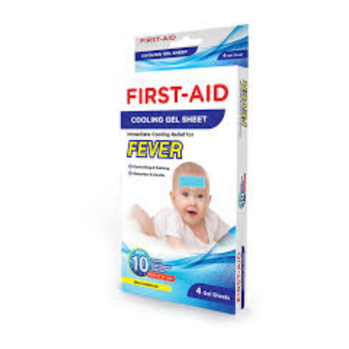 First-Aid Cooling Gel Children 1+ Year Gel Sheets 4's