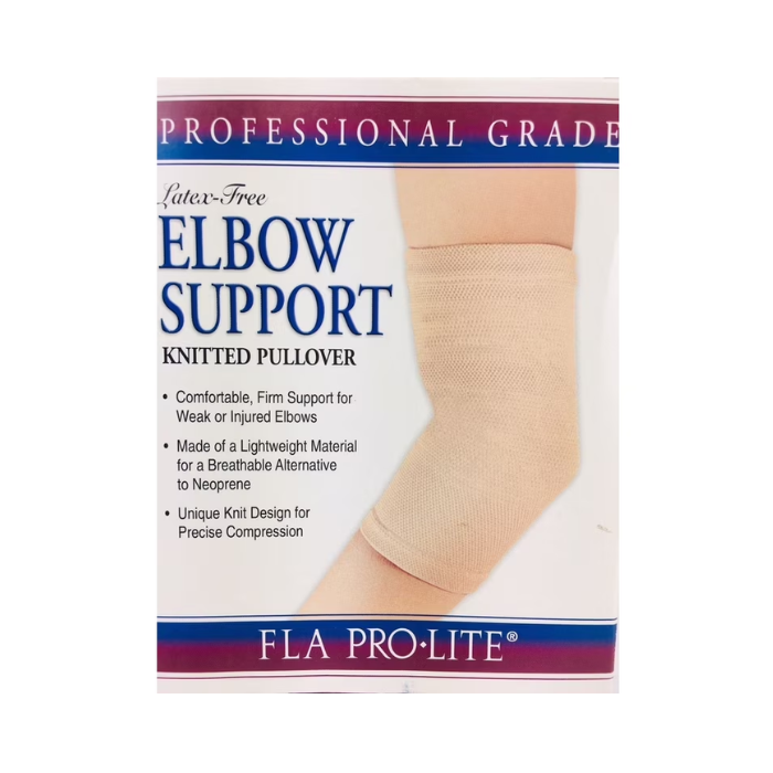 FLA Prolite Elbow Support Knitted Pullover Beige medium