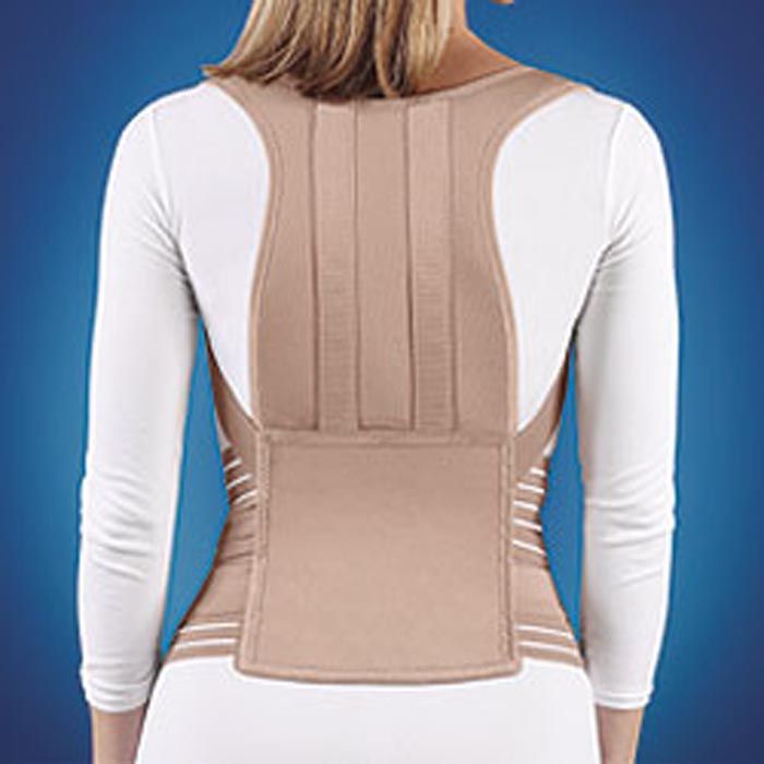 FLA Soft Posture Control Brace - Beige - Large