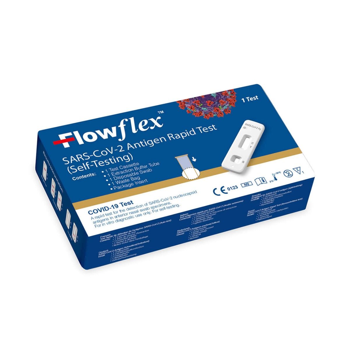 Flowflex Covid 19 Antigen Rapid 1 Test