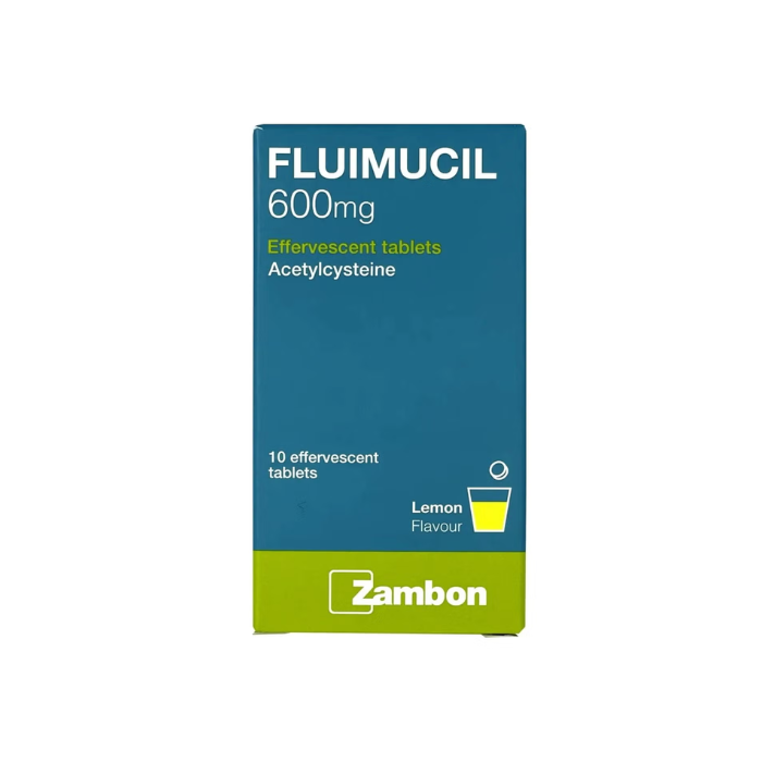 فليوموسيل 600 ملغ أقراص فوارة 10