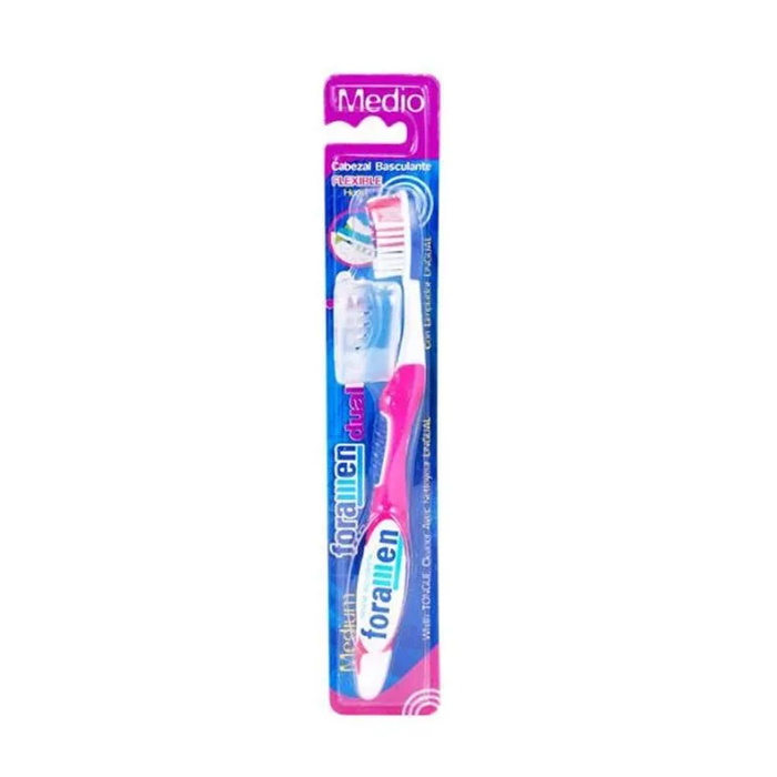 Foramen Adult Toothbrush Dual Flexitip Medium