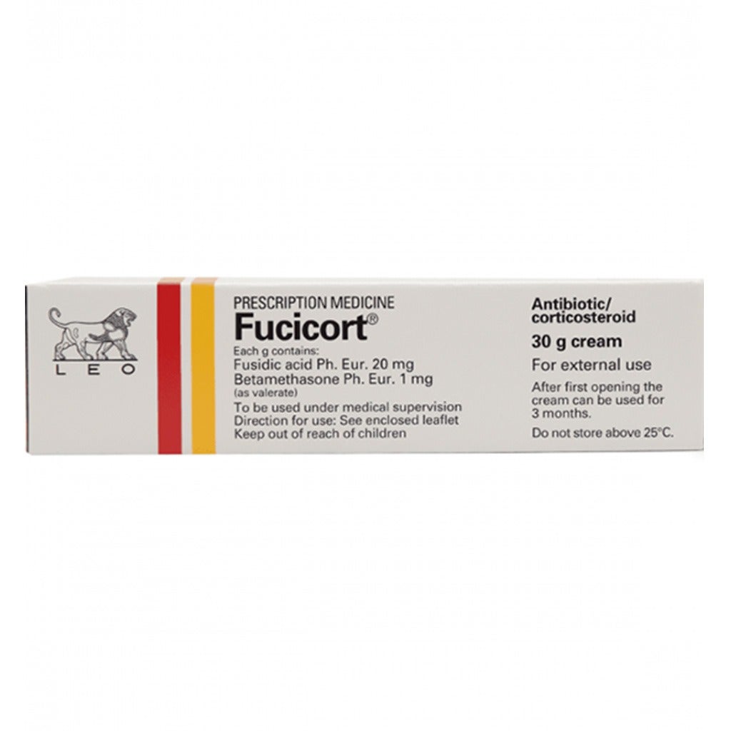 Fucicort Cream 30g Collapsible Tube