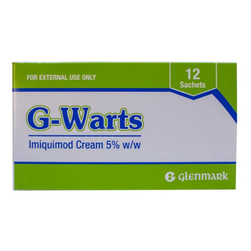 G-Warts 5% Cream Sachet 12's