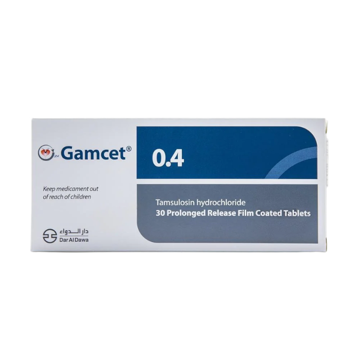 Gamcet 0.4MG Film Coated Tab 30s