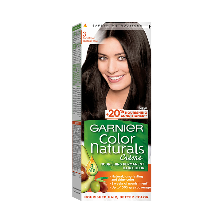 Garnier Colour Naturals 3 Dark Brown