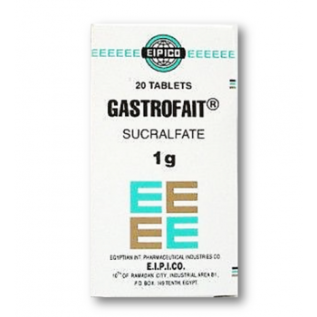 Gastrofait 1g Tablet 20s