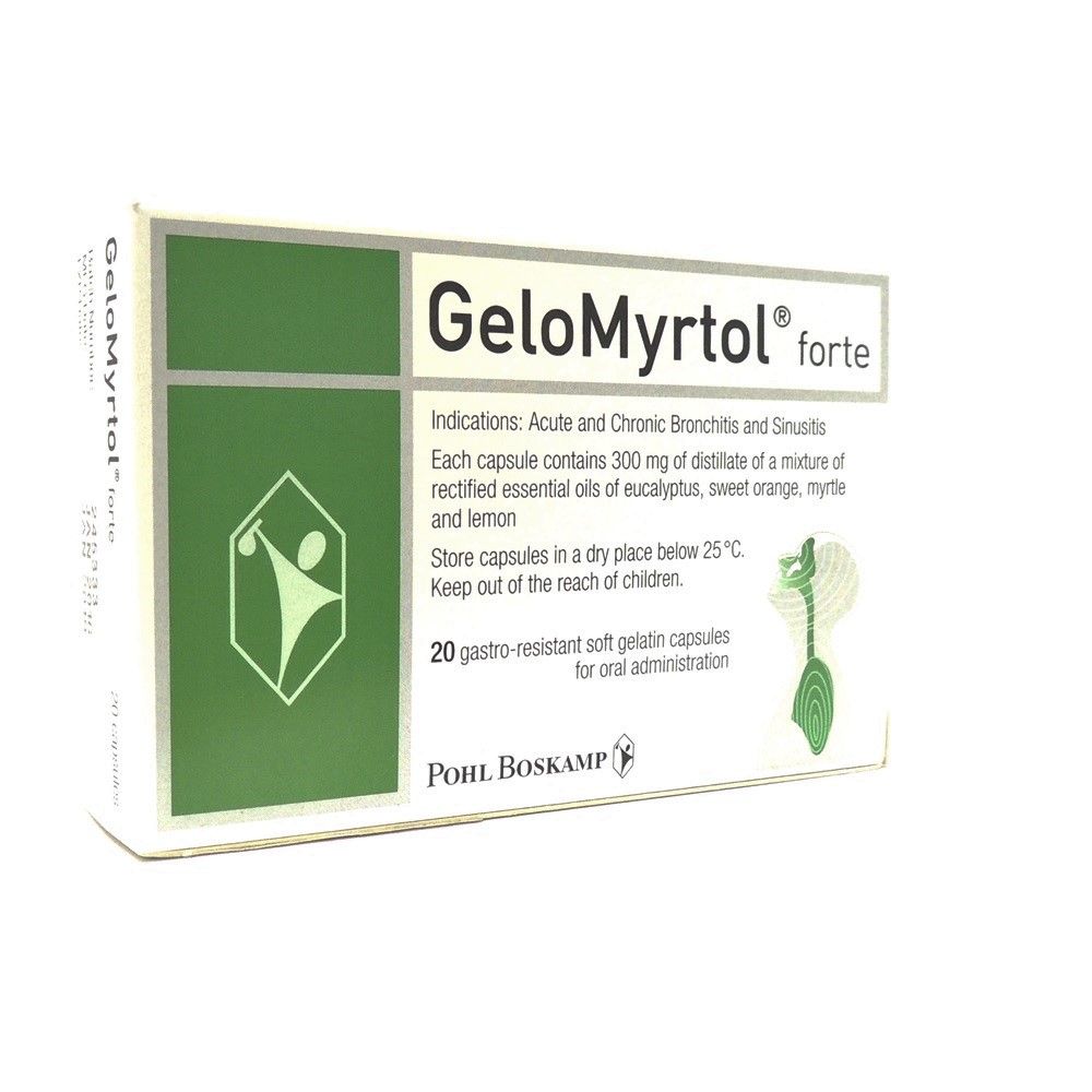 Gelomyrtol Forte Capsule 20's