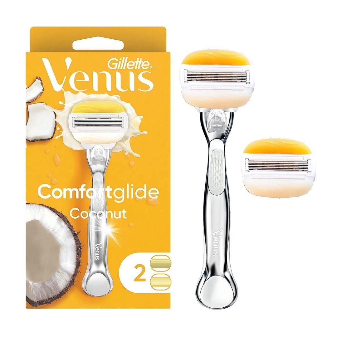 Gillette Venus Coconut/Olay Razor 2up