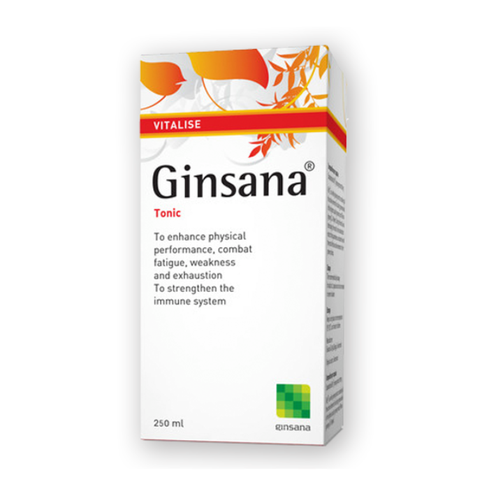 Ginsana Tonic Syrup (Alcohol Free) 250ml